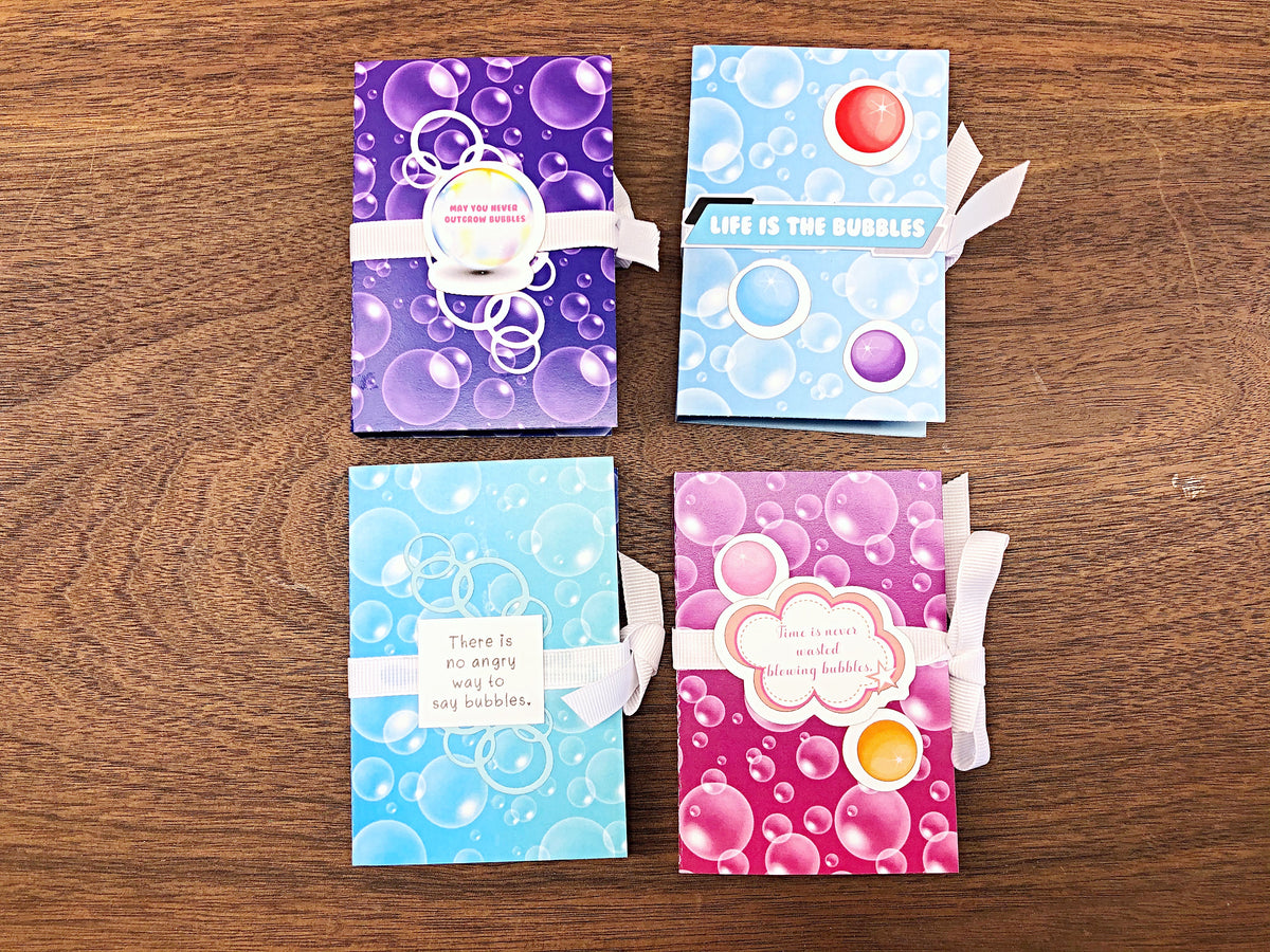 Bubble Gum Treat Holder From One 6x6 Paper Bourbon Creek Crafts