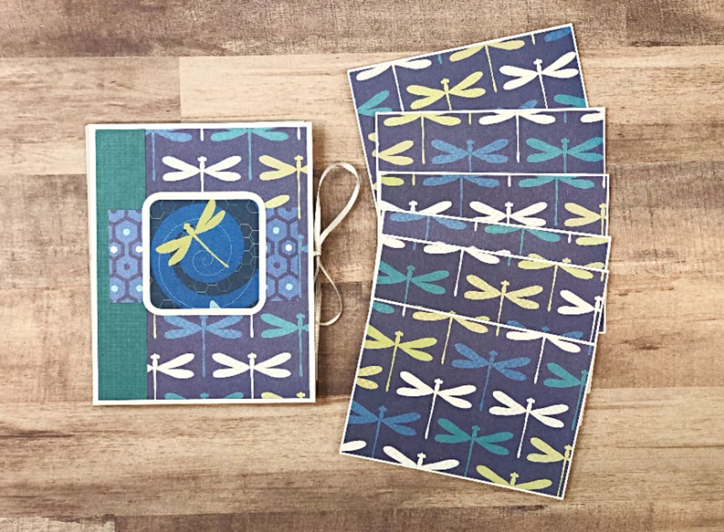 Note Card and Note Card Holder Set