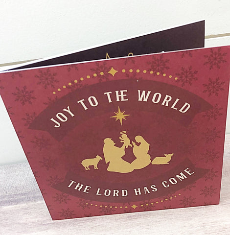 Christmas Photo Album Card, Cute Handmade Greeting Card and Gift