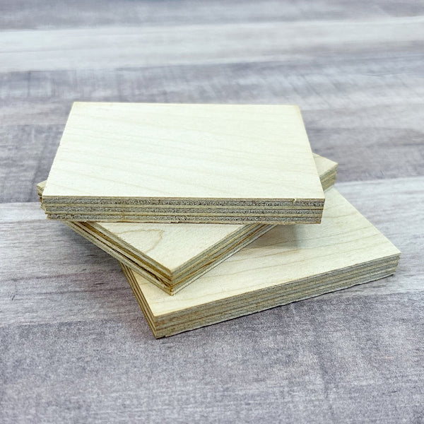 Unfinished Wooden Blocks for DIY Projects and Crafting