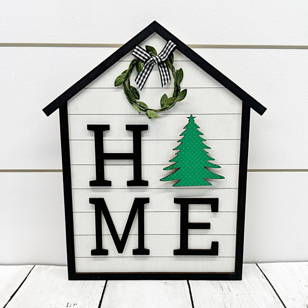 Interchangable Home Seasonal Sign