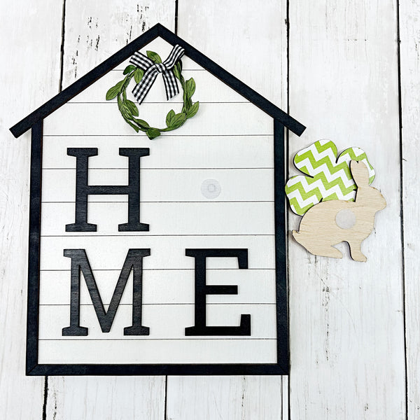 Interchangable Home Seasonal Sign