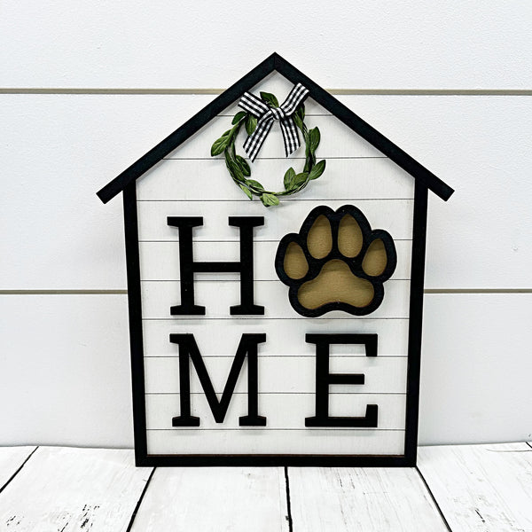 Interchangable Home Seasonal Sign