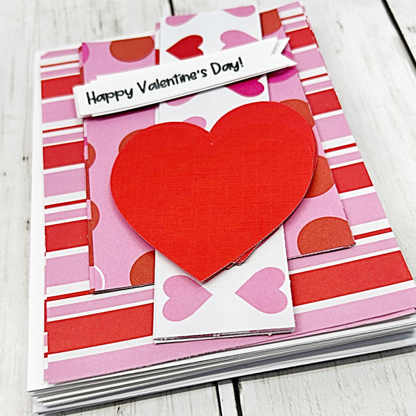 DIY Valentine's Card Kit, Make Your Own Greeting Cards, Beginner Cardmaking Kit