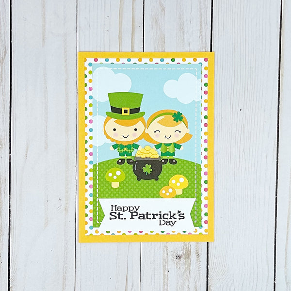 Cute St. Patrick's Day Handmade Card