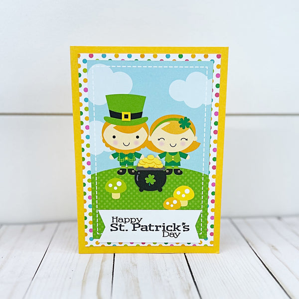 Cute St. Patrick's Day Handmade Card