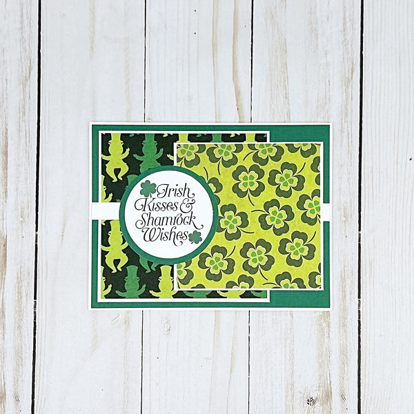 St. Patrick's Day Handmade Greeting Card