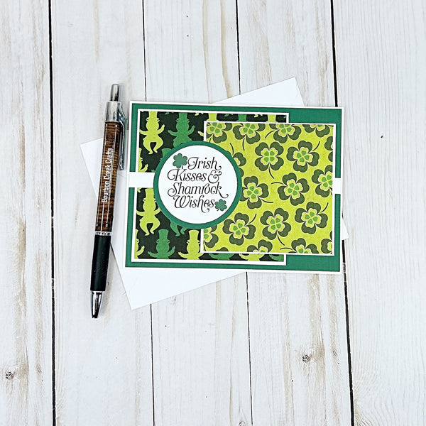 St. Patrick's Day Handmade Greeting Card