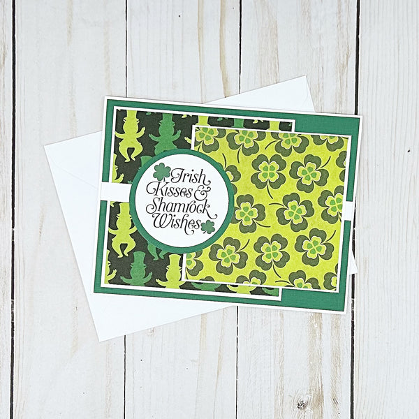 St. Patrick's Day Handmade Greeting Card