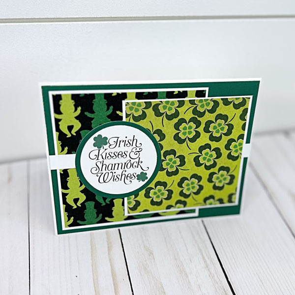 St. Patrick's Day Handmade Greeting Card