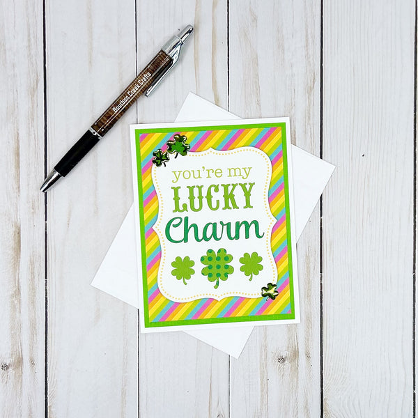 Cute St. Patrick's Day Handmade Greeting Card