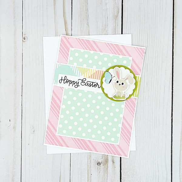 Hoppy Easter Handmade Greeting Card