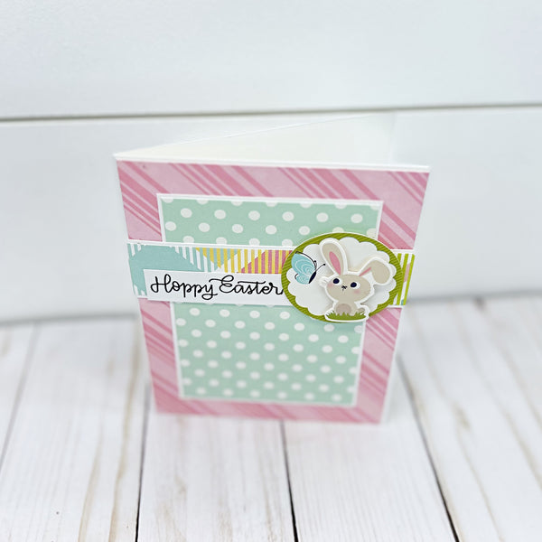 Hoppy Easter Handmade Greeting Card