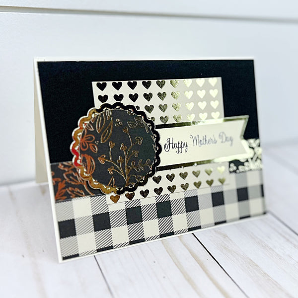 Elegant Mother's Day Handmade Greeting Card