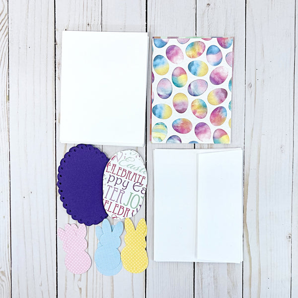 DIY Easter Card Kit, Make Your Own Greeting Cards