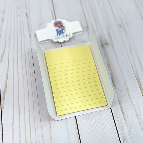 Decorated Mini Notepad, Small Gift Idea