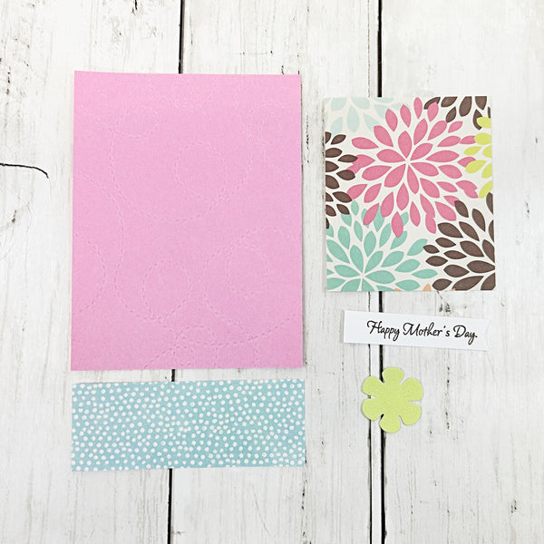 DIY Mother's and Father's Day Card Kit, Make Your Own Greeting Cards, Cardmaking Kit