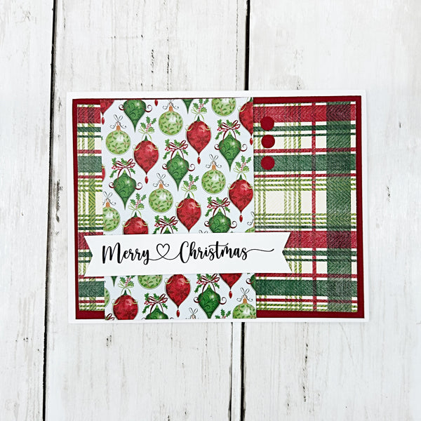 Christmas DIY Cardmaking Kit, Make Your Own Greeting Cards, Beginner Friendly