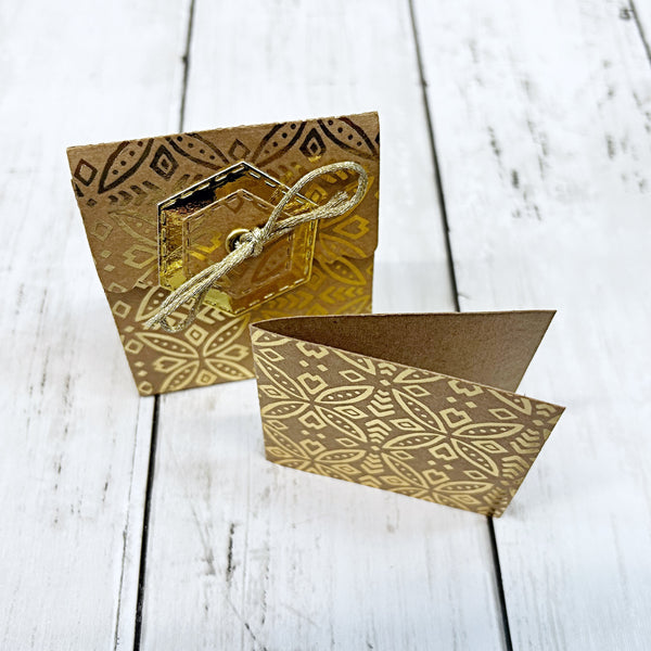 Mini Gift Bag Set with Matching Note Cards • Jewelry Packaging • Bridesmaid Favor Bags • Small Treat Box