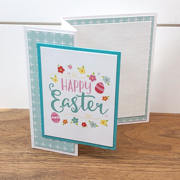 Cute Easter Card Set of 5, Handmade Greeting Card Assortment