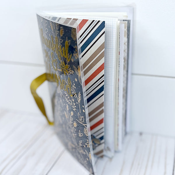 Thankful and Blessed Handmade Journal, 30 Days of Thankfulness, Gratitude Journal