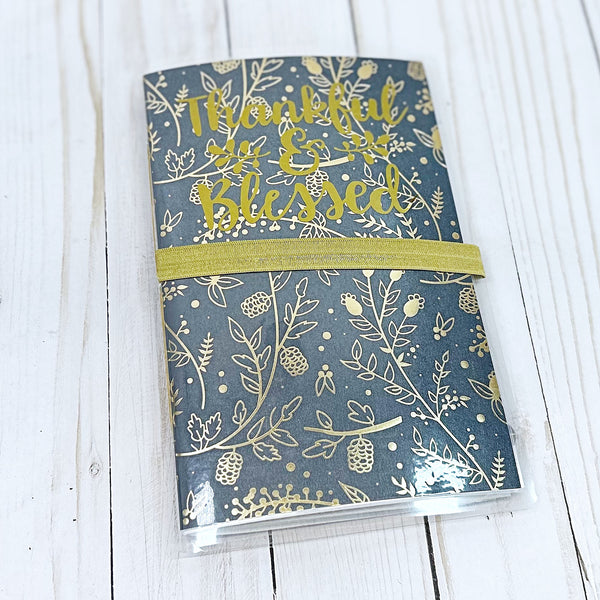 Thankful and Blessed Handmade Journal, 30 Days of Thankfulness, Gratitude Journal
