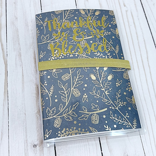 Thankful and Blessed Handmade Journal, 30 Days of Thankfulness, Gratitude Journal