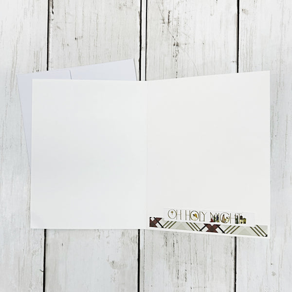 Christmas Card Set of 7, Handmade Christian Holiday Cards
