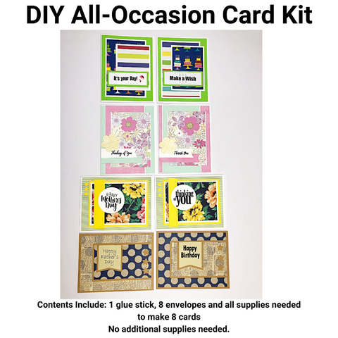 DIY Multi Occasion Card Kit, Make Your Own Cards