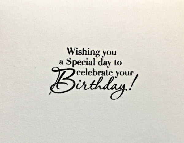 40 & Fabulous Handmade Birthday Card, Gold and Silver Milestone Birthday Card for Woman